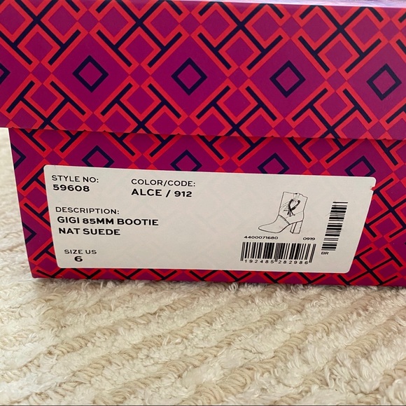 NWT Tory Burch 85mm Gigi bootie - Picture 9 of 13